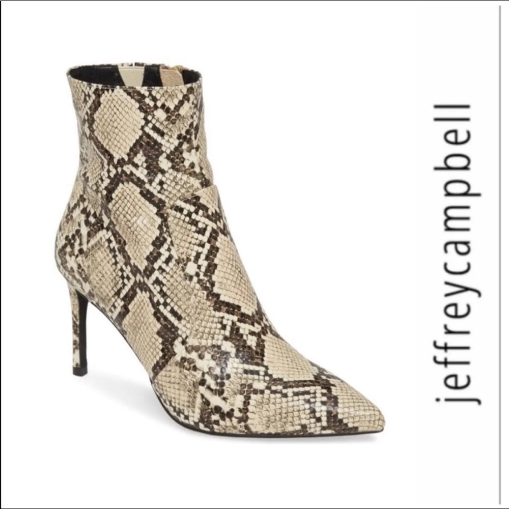 New Jeffrey Campbell Pointy Toe Bootie Khalees - Picture 1 of 9